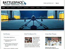 Tablet Screenshot of battlespacefs.com